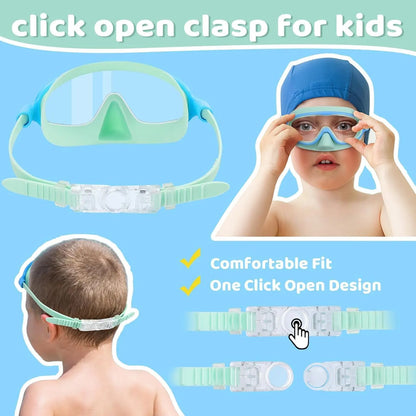 SplashSure - Kids Full Nose Swim Mask